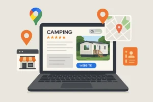 référencement 1ère page  des campings sur google