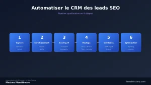 Automatiser CRM et qualification des leads SEO entrants