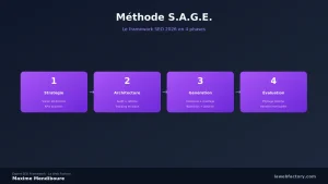 Méthode S.A.G.E. : framework SEO 2026