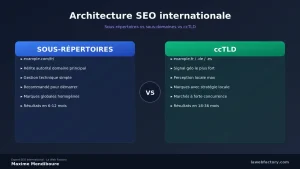 SEO international : hreflang + sous-domaines vs sous-répertoires